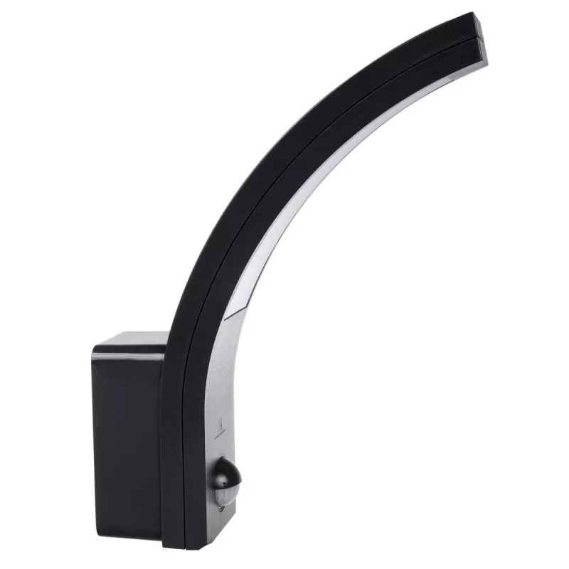LED-buitenlamp met bewegingsmelder MACLEAN MCE244B — LED-lamp met ingebouwde bewegingsmelder