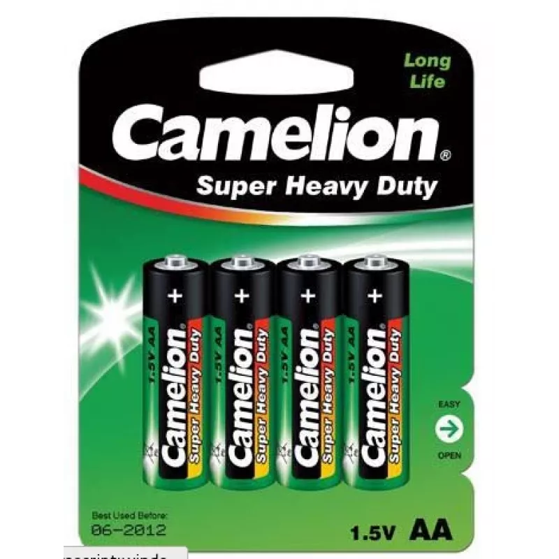 Wegwerpbatterij Camelion R6P-BP4G