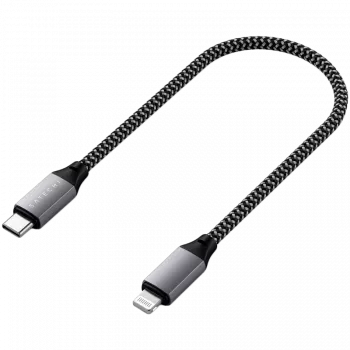 Satechi ST-TCL10M USB-kabel 0,25 m USB-C USB-C/Lightning zwart grijs
