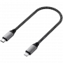 Satechi ST-TCL10M USB-kabel 0,25 m USB-C USB-C/Lightning zwart grijs