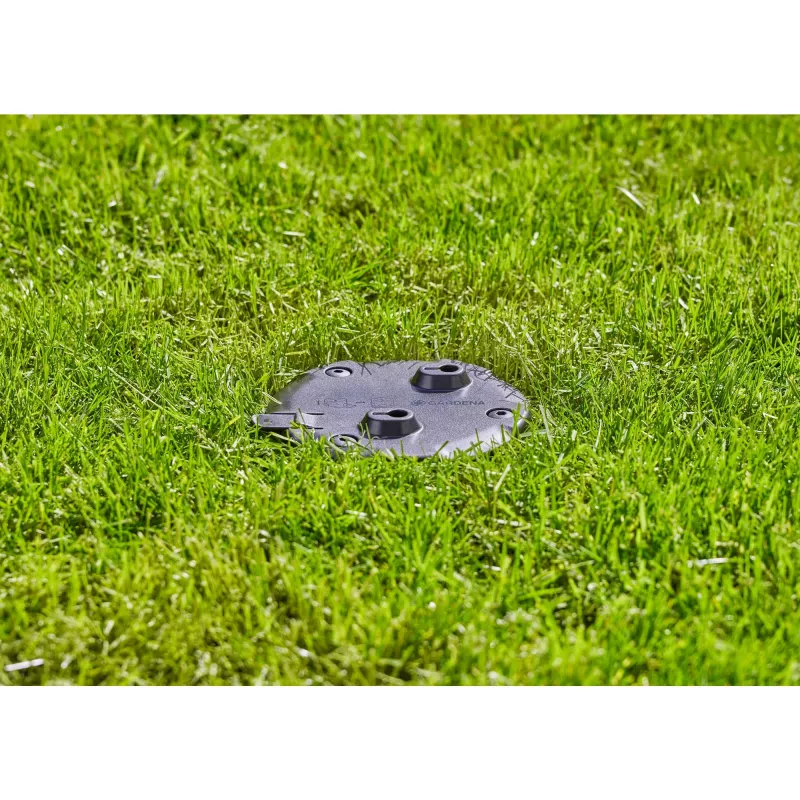Gardena AquaPrecise montageplaat (bovengronds), 16022-20, zwart