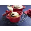 Staub Mini Cocotte rond, 4 stuks - 200 ml, rood