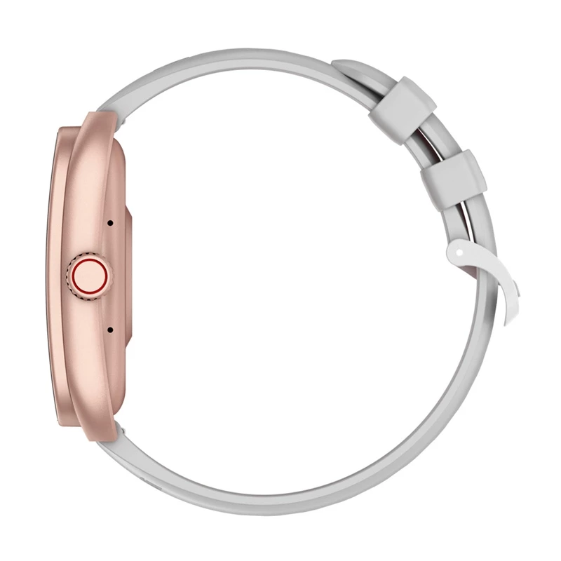 Smartwatch Colmi P86 roségoud met hartslagmeter, waterdicht