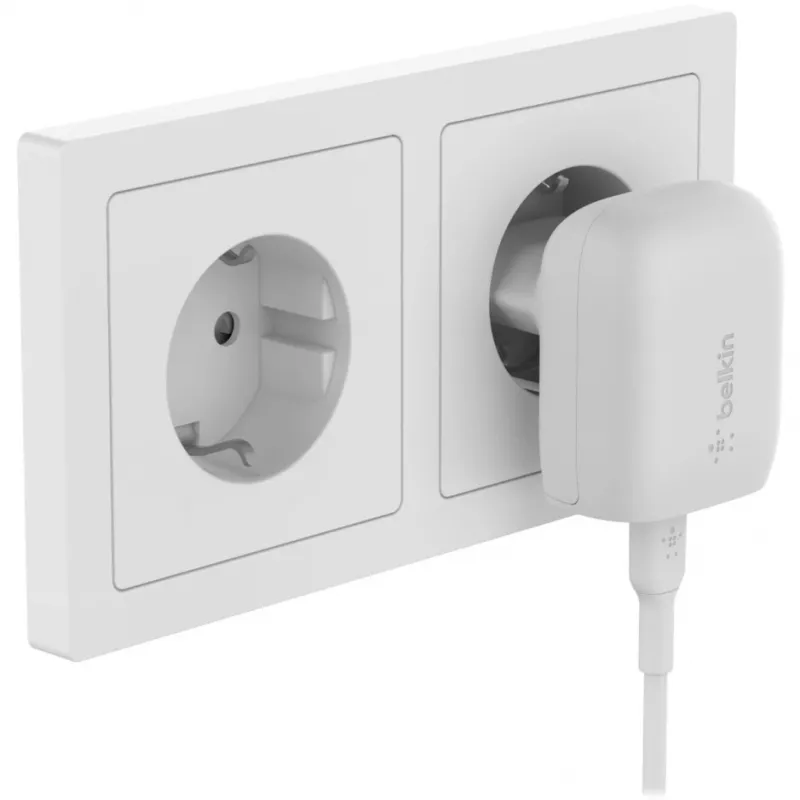 Oplader indoor Belkin BoostCharge WCA006vfWH snelladen wit