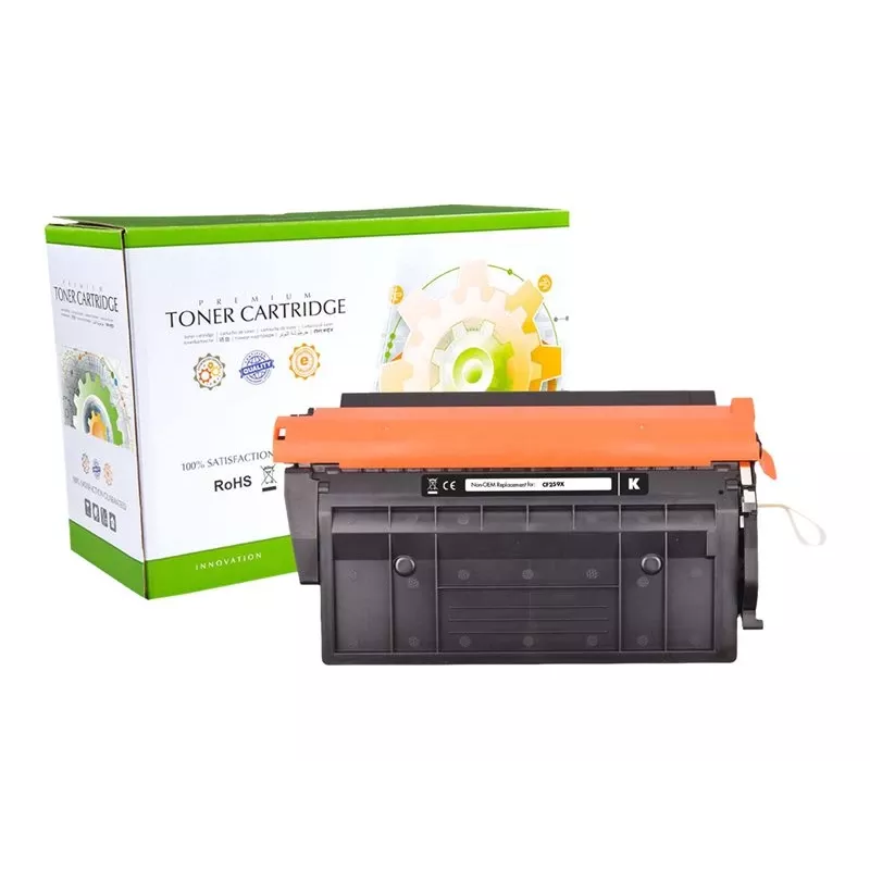 STATIC tonerpatroon compatibel met HP CF259X zwart compatibel 10.000 pagina's