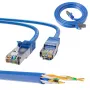 Netwerkkabel Extralink LAN patchkabel Cat.6A RJ-45 Cat6a 0,5 m blauw