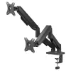 Savio UM-04 dual spring monitor tafelhouder 17″–32″