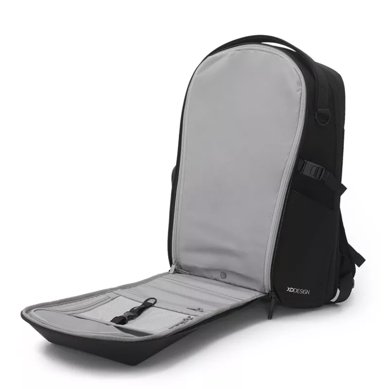 Rugzak XDDESIGN Bizz zwart — waterafstotend, licht, model P705.931