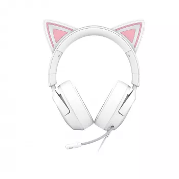 Headset Razer Kraken Kitty V3 X — gaming-headset met RGB-verlichting, licht ontwerp, ingebouwde microfoon