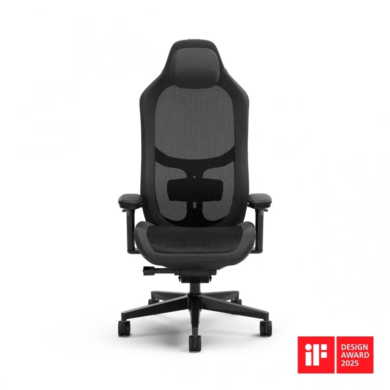 Fractal Design Refine Mesh gamingstoel - zwart