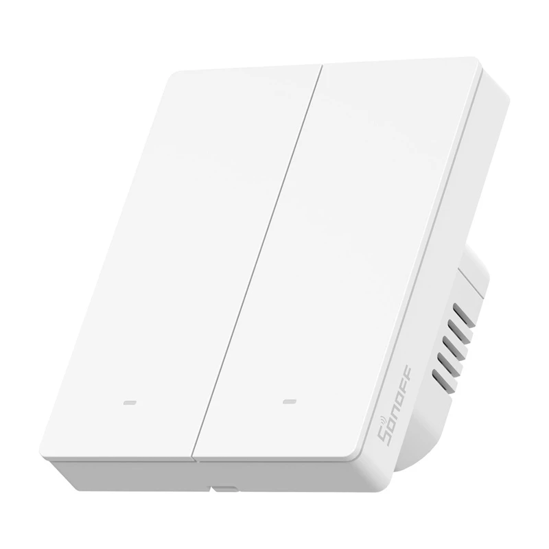 WLAN-wandschakelaar Sonoff M5-2C-80W 2-kanaals voor frame