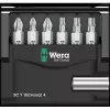 Wera bitset 7-delig Bit-Check 7 Universal 4 05135810001 Phillips Phillips, Phillips Pozidriv, inbus-Torx (05135810001)