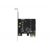 SATA PCI Express x1-kaart DeLOCK 90010 low-profile-formfactor