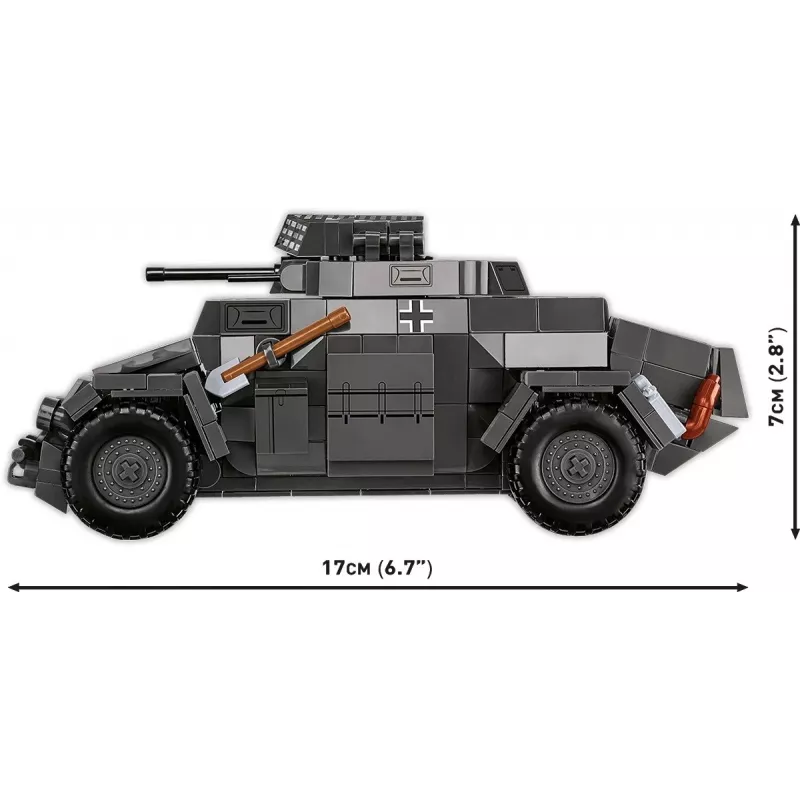 Cobi Blocks Sd.Kfz 222 modelbouwpakket COBI-2657 — 502 bouwstenen