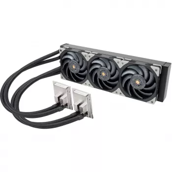 Radiator SILVERSTONE SST-XE360PDD 360mm waterkoeling, zwart/zilver