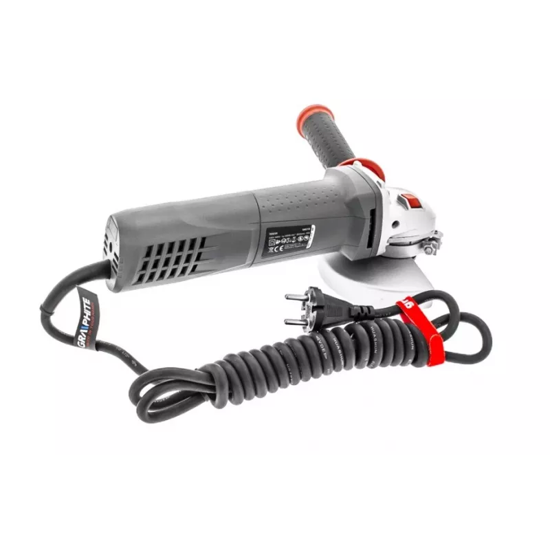 1100W haakse slijper, 125 x 22,2 mm schijf, 11000 min-1
