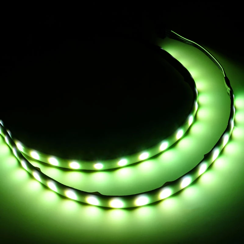 SilverStone SST-LSB01 RGB-LED-hub met 2 LED-strips, zwart