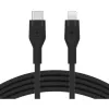 Lightning-kabel 2 m Belkin CAA009BT2MBK USB C naar Lightning zwart