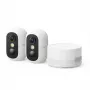 eufy eufyCam C35 - 2-camera-set - netwerkbewakingscamera - buiten, binnen - weerbestendig - kleur (dag/nacht) - 1920 x 1080 - 1080p - audio - draadloos - Wi-Fi - glans