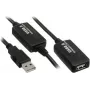 USB-kabel Kindermann 5771000110 USB 2.0 10 m zwart