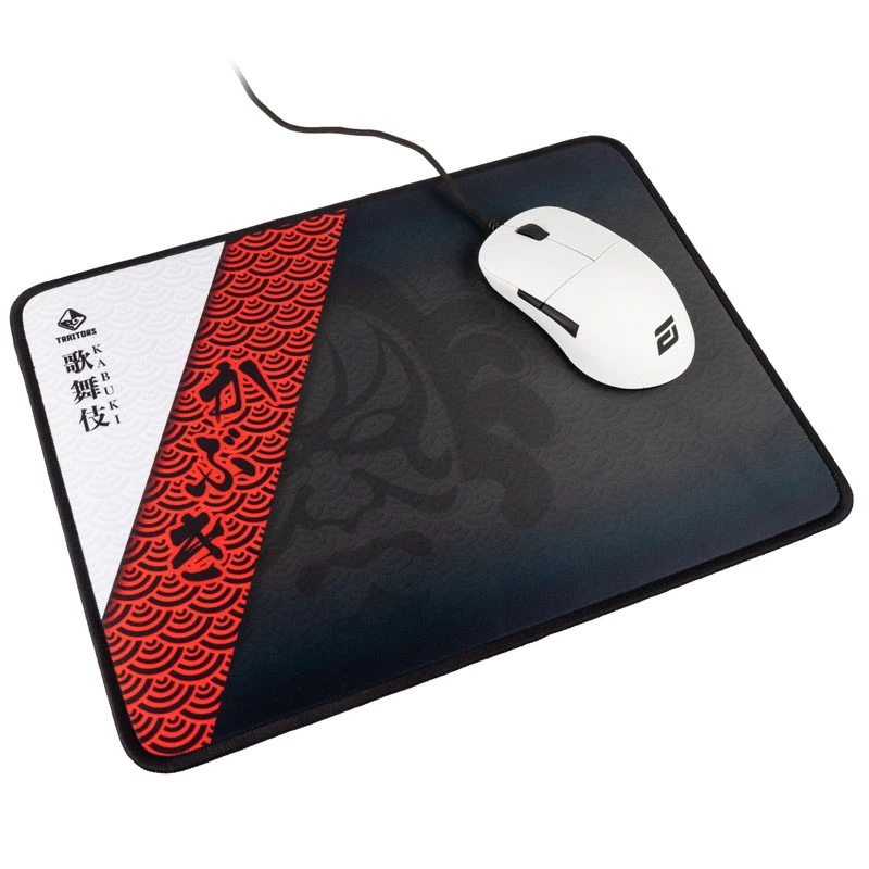 Traitors KABUKI Speed muismat TRDKAB35M — wrijvingsarm gaming-oppervlak, rechthoekig