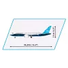 Bouwset Cobi Boeing 737-8 — 340 stukjes, aanbevolen leeftijd 7+, blauw en wit