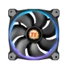 Thermaltake Riing 14 LED 256 Color CL-F043-PL14SW-B behuizingventilatoren 140 mm, 3-pack, 600–1400 rpm, 4-pins