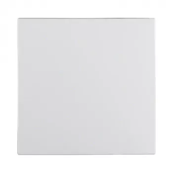 Wandplaat / schakelaarafdekking berker 16201909, wit, 10-pack