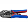 Knipex 97 51 13 kabelkrimptang zwart, blauw, rood