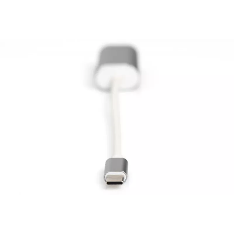 DIGITUS DA-70837 VGA-adapter 1080p FHD naar USB 3.0 Type-C, aluminium