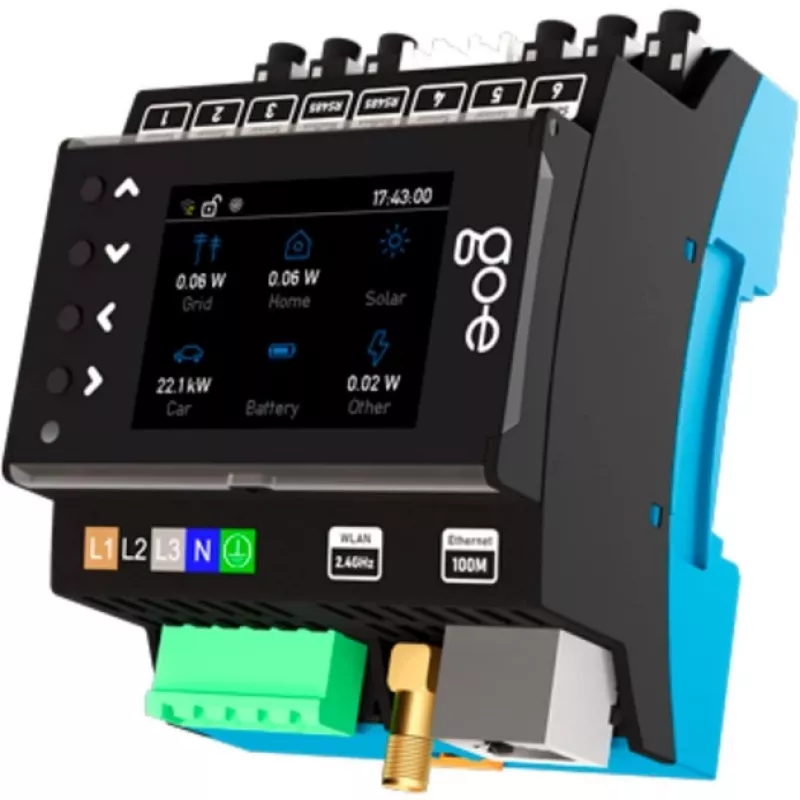 Go-e CH-30-01 voeding zwart