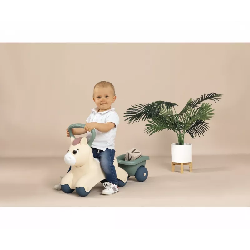 Little Smoby Baby Pony duw- en glijvoertuig