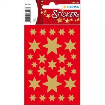 Sticker 6-puntige sterren HERMA 3927