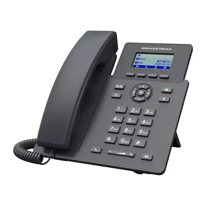 Grandstream Networks GRP2601P IP-telefoon zwart 2 lijnen LCD