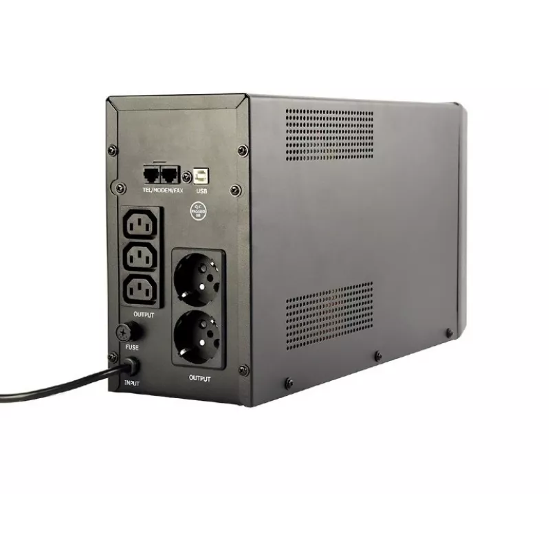 Gembird EG-UPS-035 UPS (uninterruptible power supply) line-interactive 2 kVA 1200 W 5 AC-uitgangen
