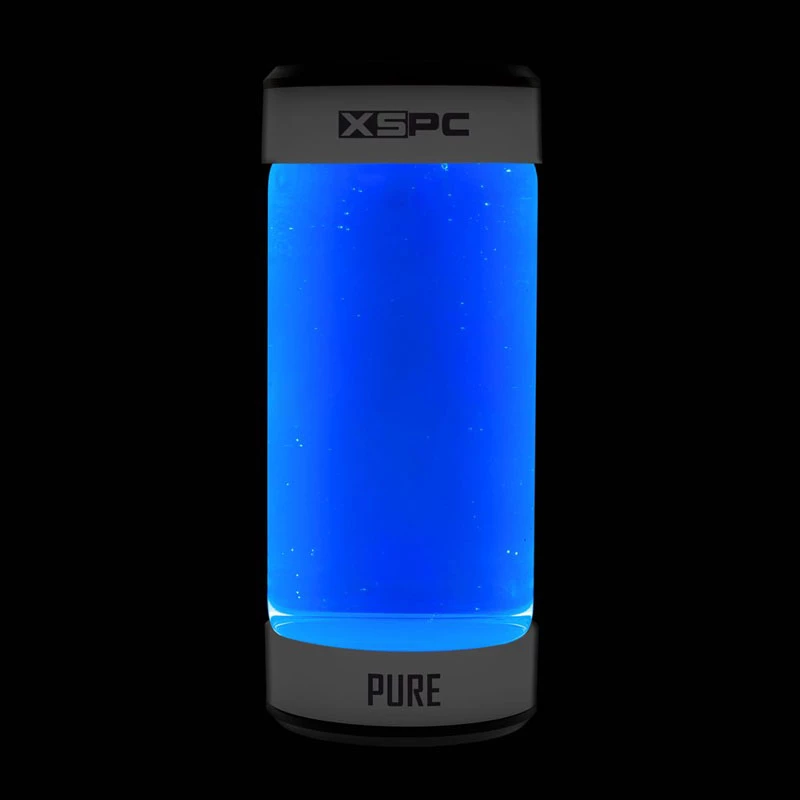 XSPC Pure Coolant 1 L — blauwe UV-reactieve koelvloeistof voor pc-waterkoelingen