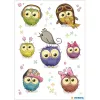 Decoratieve sticker HERMA 15399 veelkleurig vogelpatroon