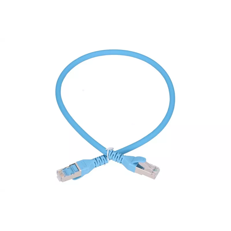 Netwerkkabel Extralink LAN patchkabel Cat.6A RJ-45 Cat6a 0,5 m blauw