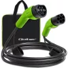 Qoltec 52473 EV-kabel Type 2 voor het laden van voertuigen | 400V | 11kW | 16A | 5m