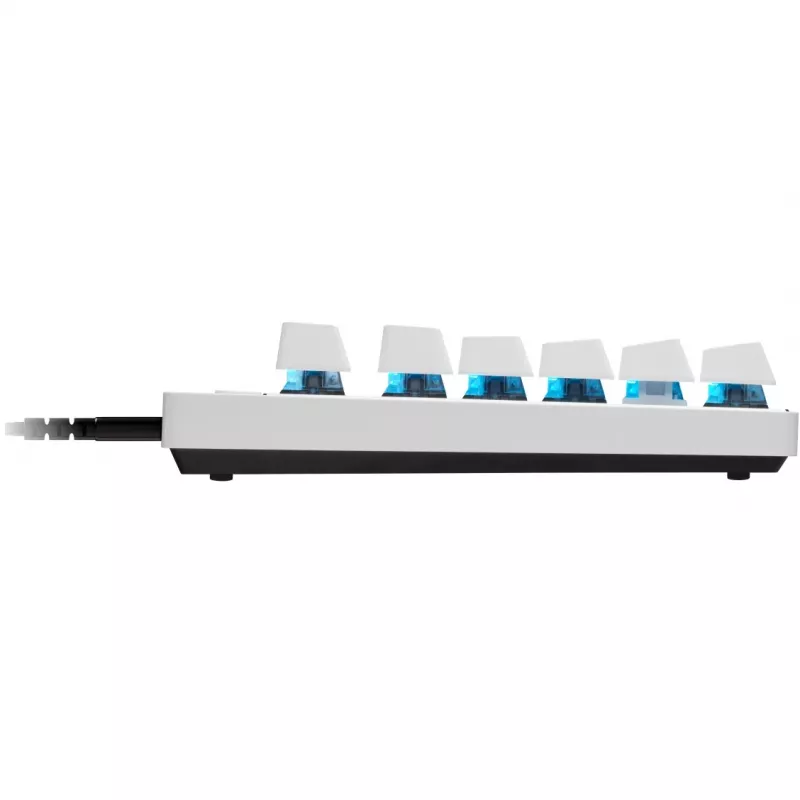Logitech G PRO X TKL RAPID gaming-toetsenbord, QWERTZ-layout, wit (920-013240)