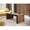 Salontafel Cama Meble MILA 120x60x50 cm Wotan-eiken blad, zwart frame