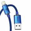 Lightning-kabel Baseus CAJY000003 1,2 m blauw 2,4 A