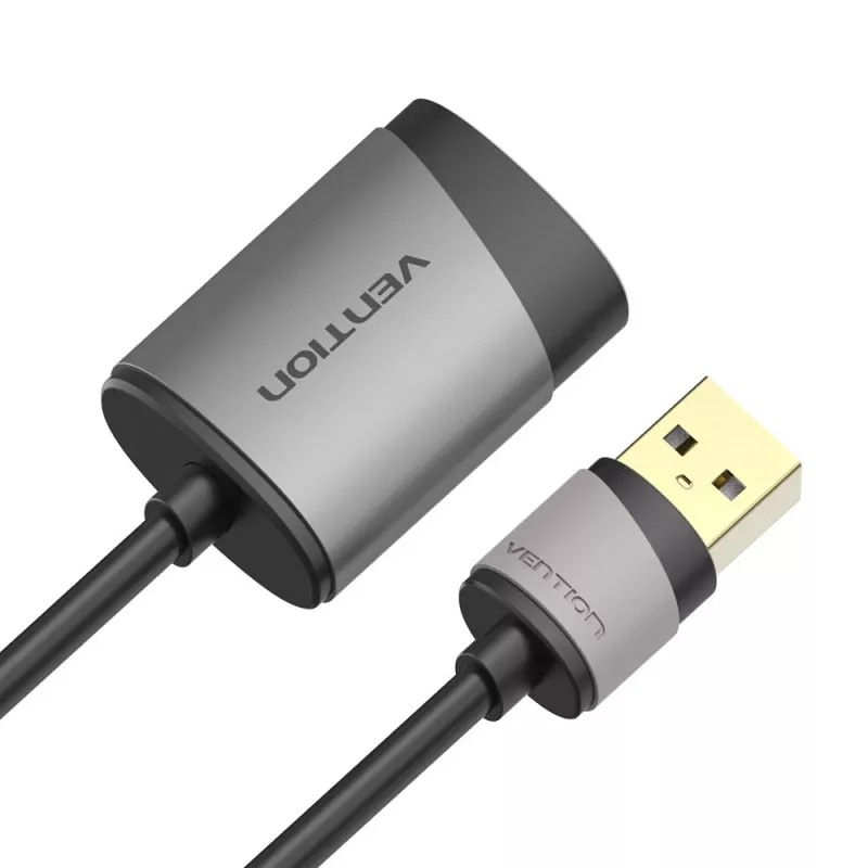 Vention USB externe geluidskaart 0,15M grijs metaal type