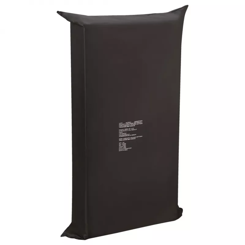 Opvouwbare gymnastiekmat zwart HMS Premium MGS01