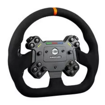 Simucube Valo GT-23 SC3 simracing-stuurwiel, 320 mm diameter, GT-design, SC3-snelkoppeling – zwart, alcantara