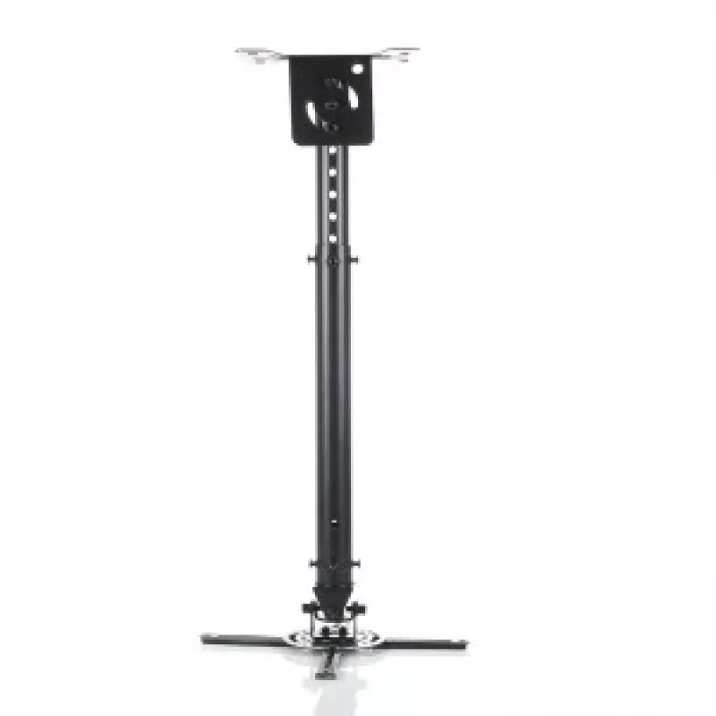 Plafondsteun 45-76 cm voor projector P-107B 15 kg zwart