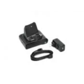 Zebra oplader voor mobiel apparaat CRD-MPM-1SCHGEU1-01 — AC-oplader voor binnen voor draagbare printers, zwart