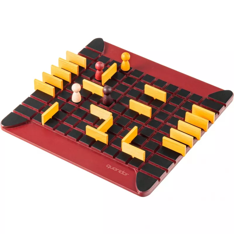 Asmodee Quoridor strategisch bordspel, 2-4 spelers, 8+ jaar, 15 min