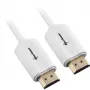 HDMI-kabel stekker > stekker (wit, 1 meter, HDMI 4K)