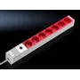 Rittal - verlengkabel (rack - rack-monteerbaar) - 7 uitgangsstekkers (7240.260)
